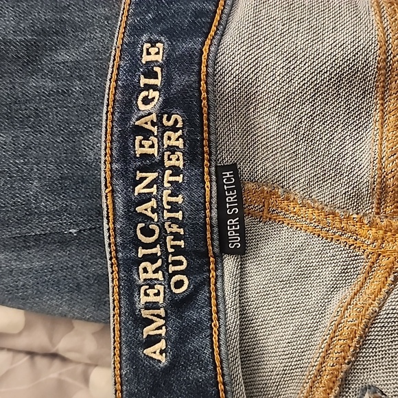 American Eagle Outfitters Blue Skinny Jeans - Picture 3 of 4